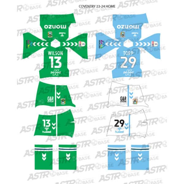 Coventry City away 2023 / 24