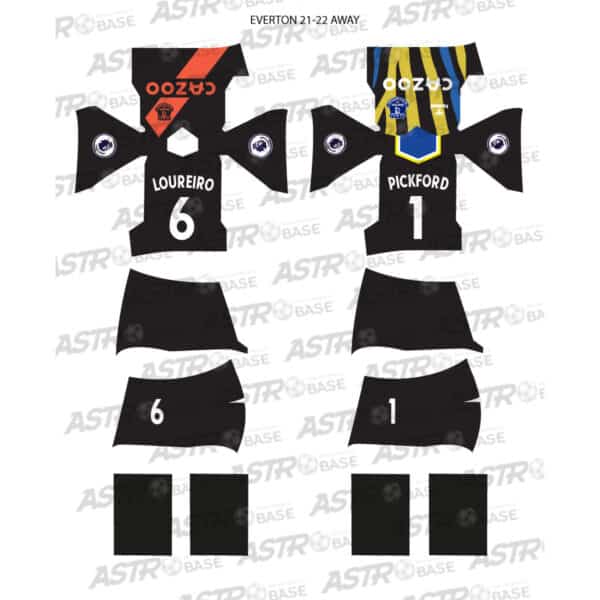 Everton away 2021 / 22