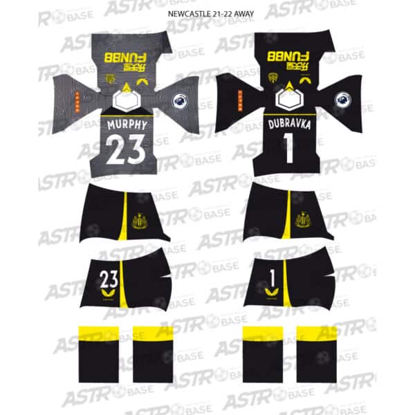 Newcastle away 2021 / 22