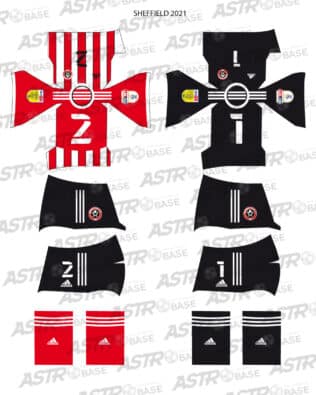 Sheffield United 2021 - For 2K4 figures