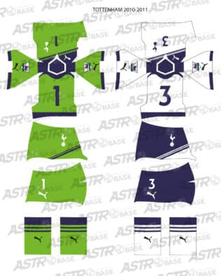 Tottenham 2010 / 11 - For HW figures