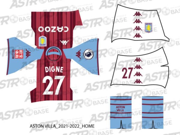 Aston Villa home 2021 / 22