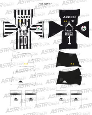 Juventus 1996 / 97 - For 2K4 figures