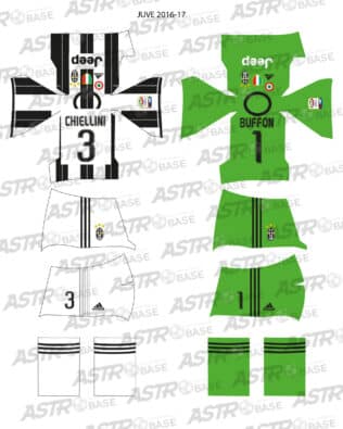 Juventus 2016 / 17 - For HW figures