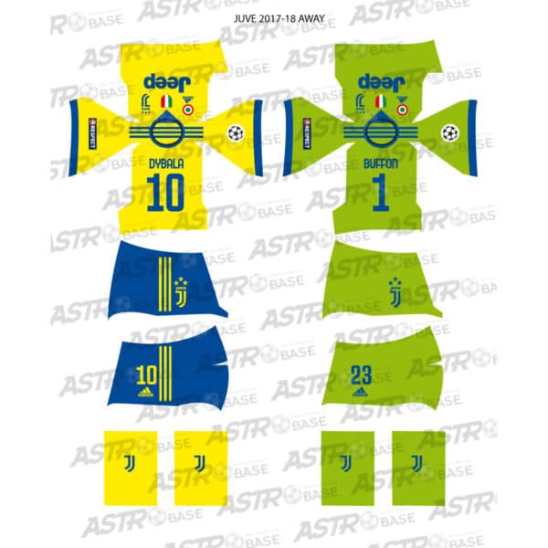 Juventus away 2017 / 18