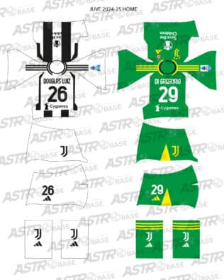 Juventus home 2024 / 25 - For HW figures