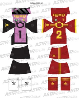 Roma 1991 / 92 - For 2K4 figures