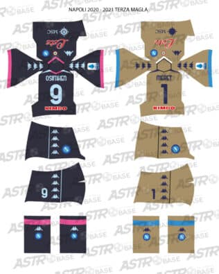 Napoli 3rd 2020 / 21 - For HW figures