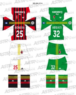 Milan AC 2014 - For 2K4 figures
