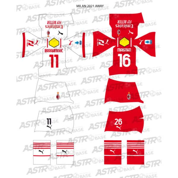 Milan AC away 2021