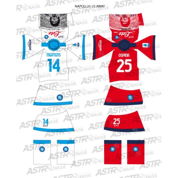 Napoli away 2021 / 22