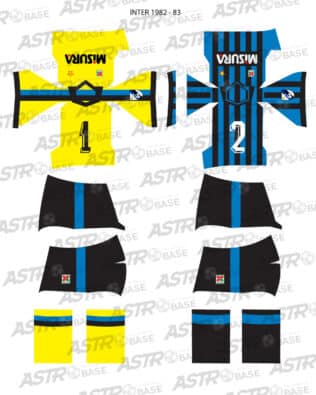Inter Milan 1982 / 83 - For HW figures
