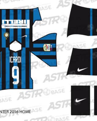 Inter Milan home 2016 - For HW figures