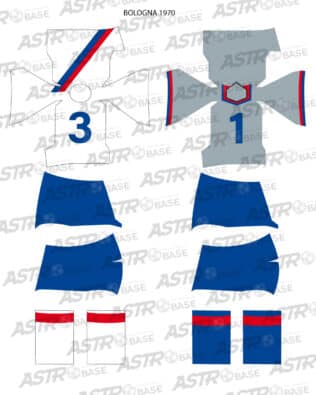 Bologna away 1970 - For HW figures