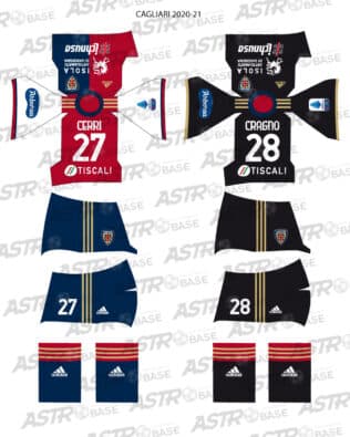 Cagliari 2020 / 21 - For 2K4 figures
