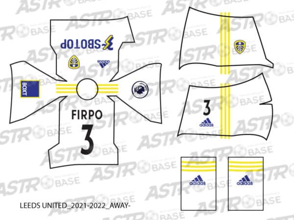 Leeds United away 2018 / 2019