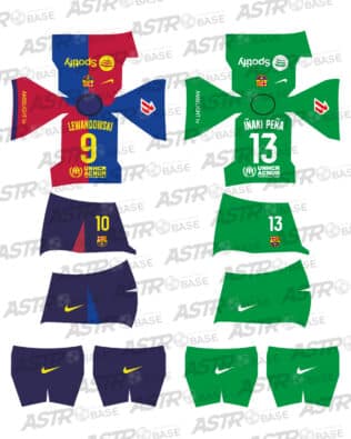 Barcelona 2024 / 2025 - For 2K4 figures