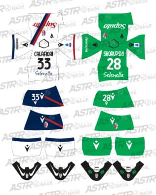 Bologna home away 2023 / 2024 - For HW figures