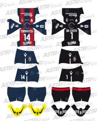 Bologna home 2021 / 2022 - For 2K4 figures