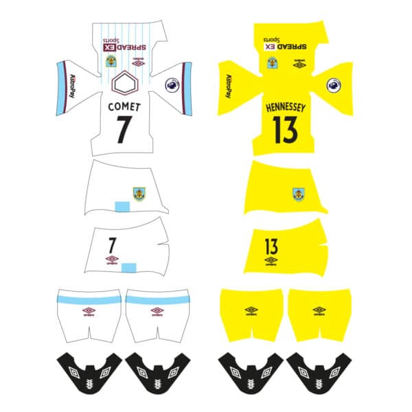 Burnley away 2021 / 2022