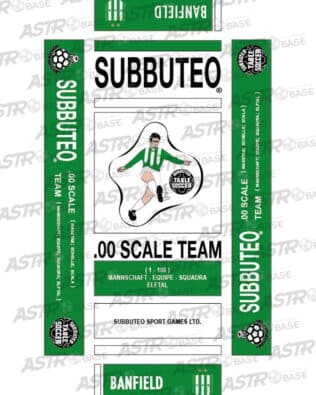 Banfield 2025 - With 10 slots tray and for short rodded Subbuteo original keepers