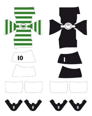 Celtic 1966 / 1967 Champions League Winner - For 2K4 figures