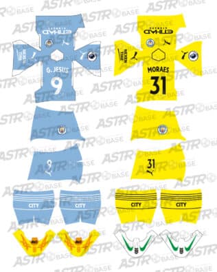 Manchester City home 2021 / 2022 - For HW figures