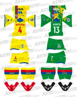 Crystal Palace away 2021 / 2022 - For 2K4 figures