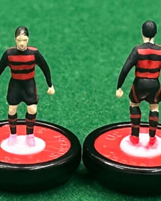 Flamengo CLUB WORLD CUP 25 - Team + 2 substitutes and spare keeper (SAME KIT OF THE RODDED KEEPER) in SUBBUTEO REPLICA GREEN BOX from the 70s