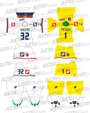 Genoa away 2012 / 2013 - For 2K4 figures