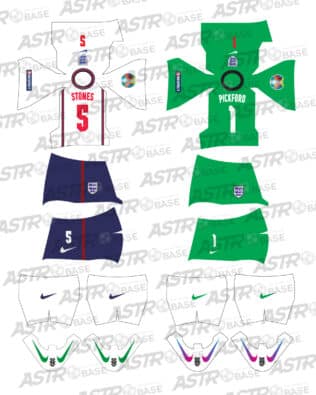 England Euro 2021 - For 2K4 figures