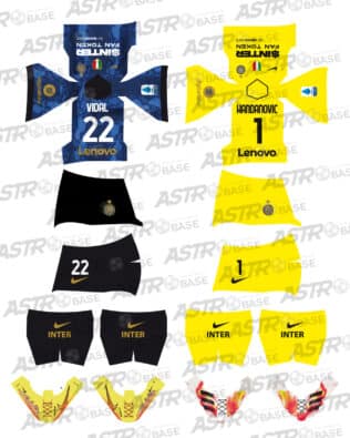 Inter Milan 2021 / 2022 Italian Supercup Winner - For HW figures