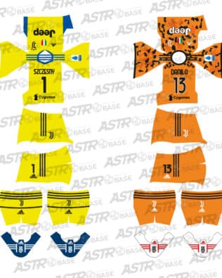 Juventus 3rd 2020 / 2021 - For 2K4 figures