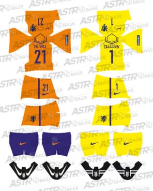 Holland World Cup 2018 - For 2K4 figures