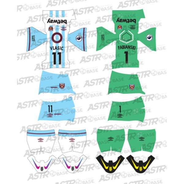 West Ham away 2021 / 22