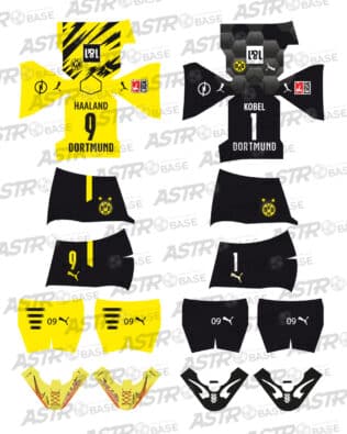 Borussia Dortmund 2020 / 2021 - For 2K4 figures