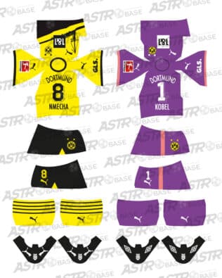 Borussia Dortmund home 2023 / 2024 - For HW figures
