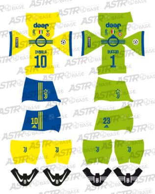 Juventus away 2017 / 2018 - For HW figures