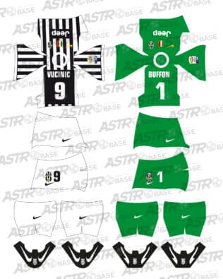 Juventus 2013 / 2014 - For 2K4 figures