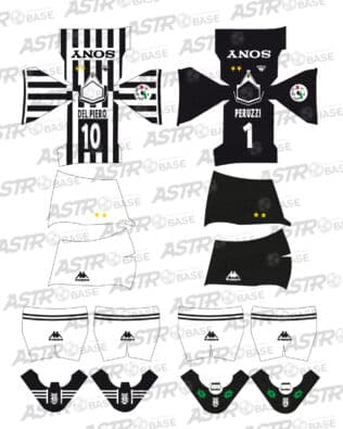 Juventus 1996 / 1997 - For 2K4 figures