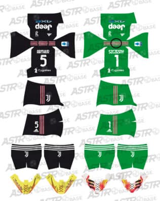 Juventus away 2021 / 2022 - For 2K4 figures