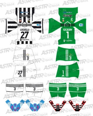 Juventus home 2021 / 2022 - For 2K4 figures