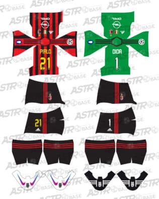 Milan AC 2004 / 2005 - For 2K4 figures