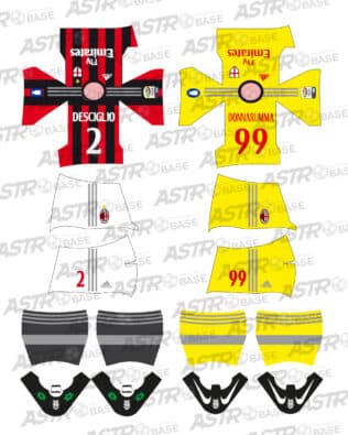 Milan AC 2015 / 2016 - For HW figures