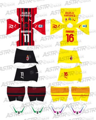 Milan AC home 2021 / 2022 - For HW figures