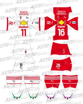Milan AC away 2021 / 2022 - For HW figures