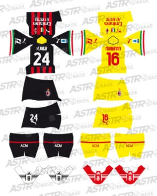 Milan AC home 2022 / 2023 - For HW figures