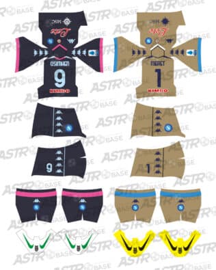Napoli 3rd 2020 / 2021 - For 2K4 figures