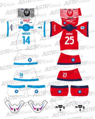 Napoli away Maradona 2021 / 2022 - For HW figures