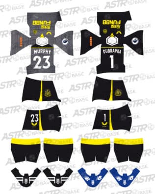 Newcastle away 2021 / 2022 - For 2K4 figures